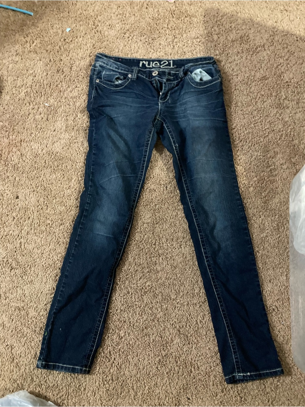 rue21 Women's Dark Blue Skinny Jeans